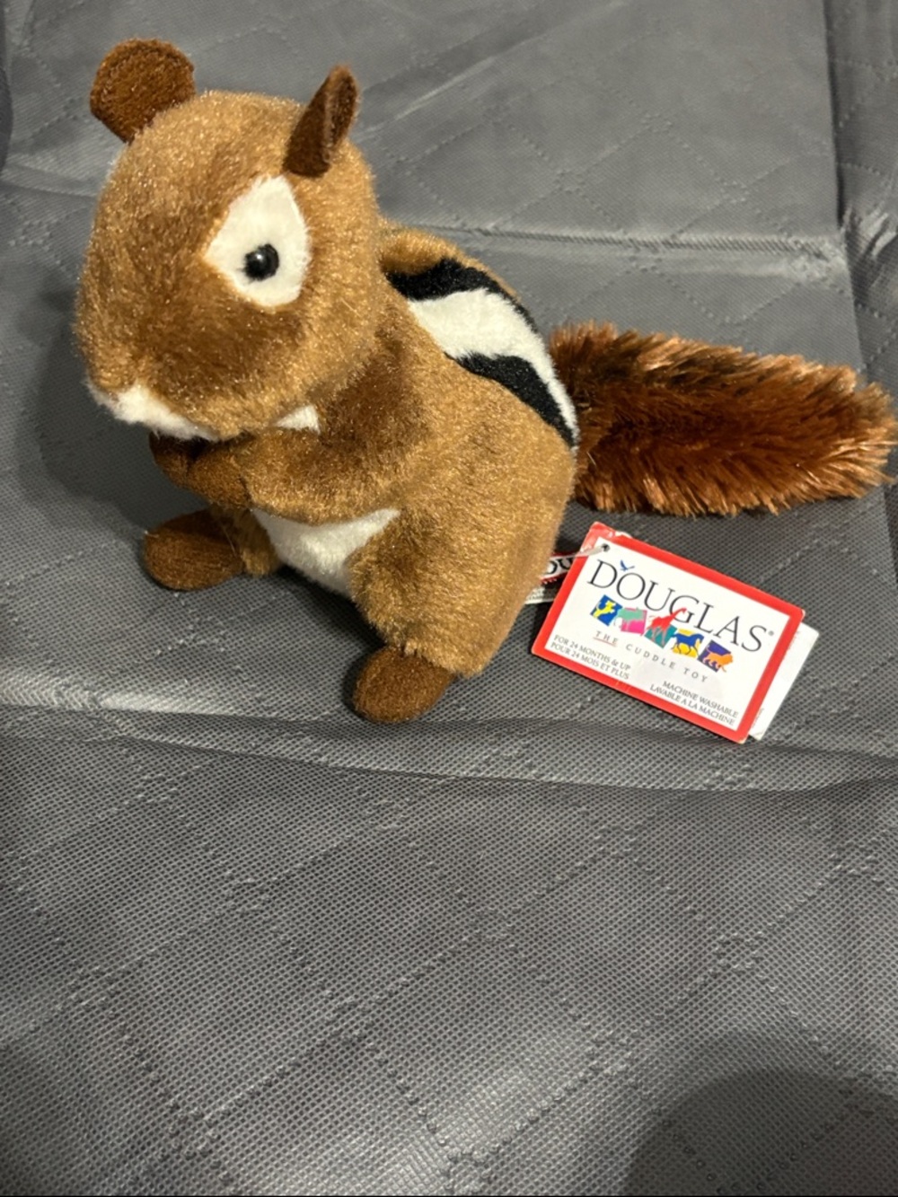 NWT Douglas Tilly Chipmunk Plush Stuffed Animal With Tags 7 Inch